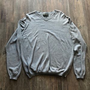 Pronto Uomo men’s cotton cashmere sweater size L